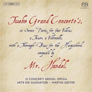 12 concertos grossi op6 - Front Cover