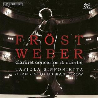 Concertos pour clarinette N°1 et N°2 - Super Audio Cd hybride - Front Cover