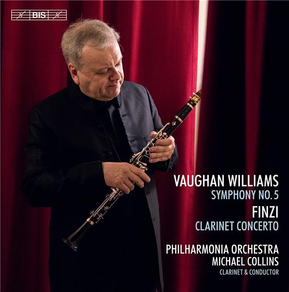 Michael Collins Joue et Dirige Vaughan Williams et Finzi - Front Cover