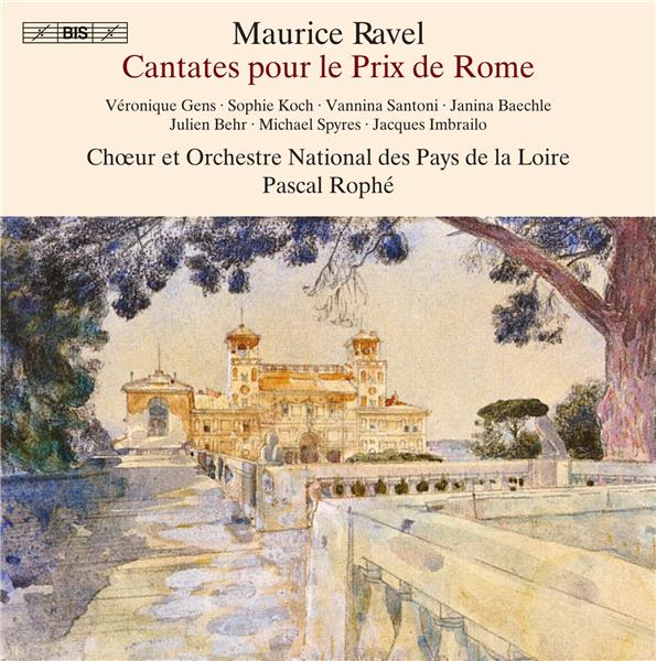 Cantates pour le Prix de Rome - Front Cover
