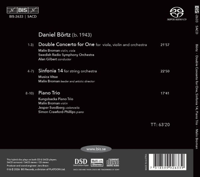 Concerto For One - Front Cover