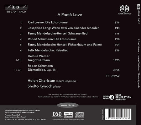 Poet's Love - Front Cover