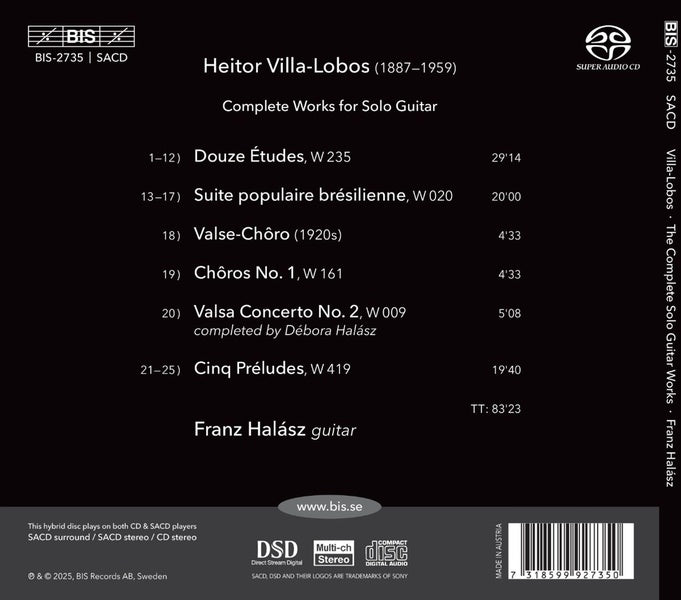 Œuvres pour guitare solo Intégrale - Front Cover
