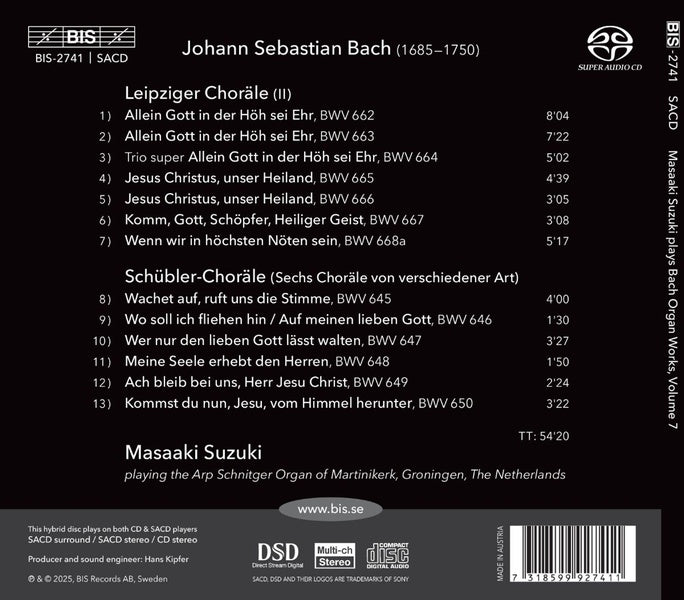 Organ Works Volume 7 - Front Cover