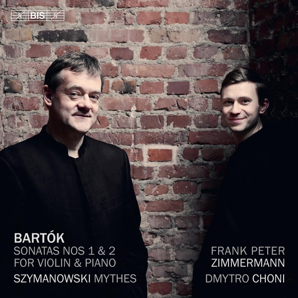 Bartok : Sonates pour violon - Szymanowski, Mythes - Front Cover