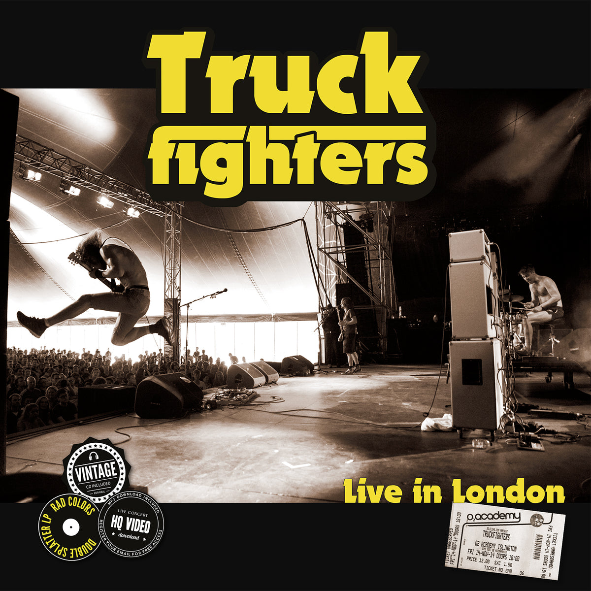 LIVE IN LONDON/INCLUS CD - Front Cover