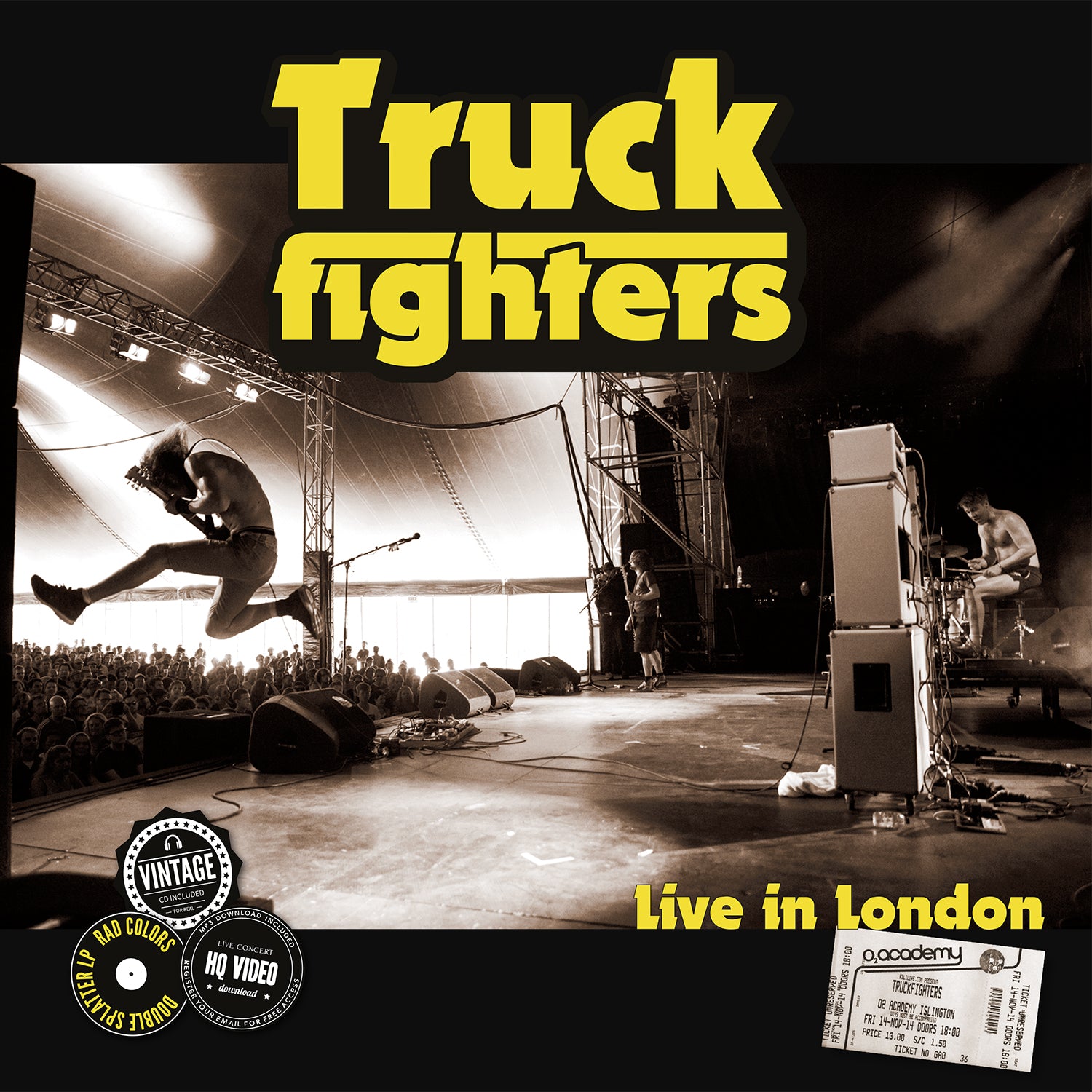 LIVE IN LONDON/INCLUS CD - Front Cover