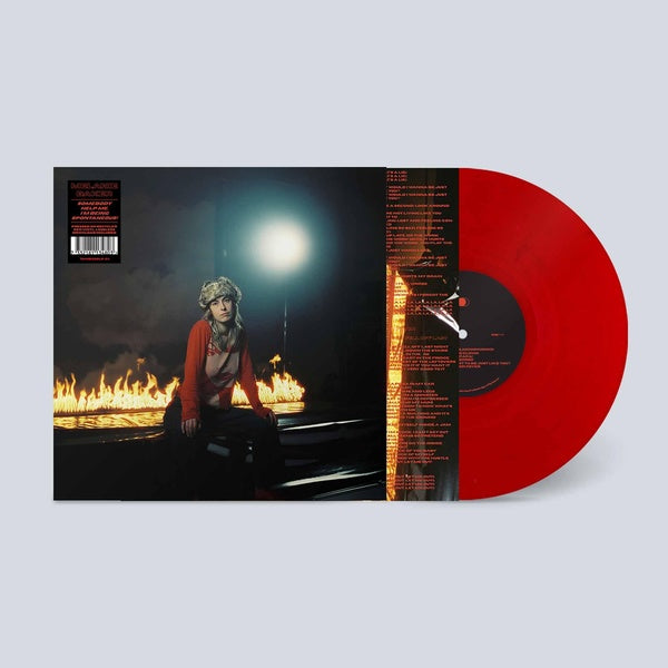 Somebody Help Me, I’M Being Spontaneous! - Vinyle Rouge Marbre - Front Cover