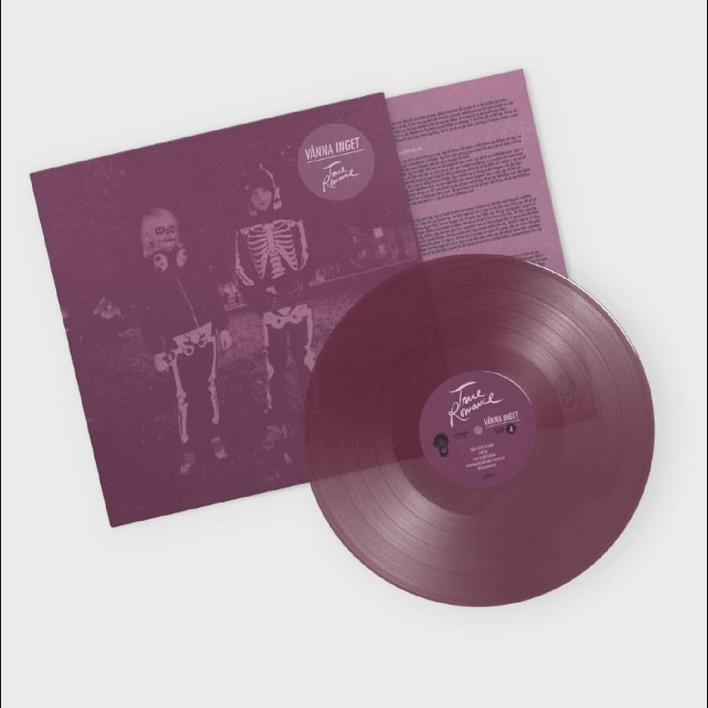 TRUE ROMANCE/VINYLE VIOLET TRANSPARENT - Front Cover