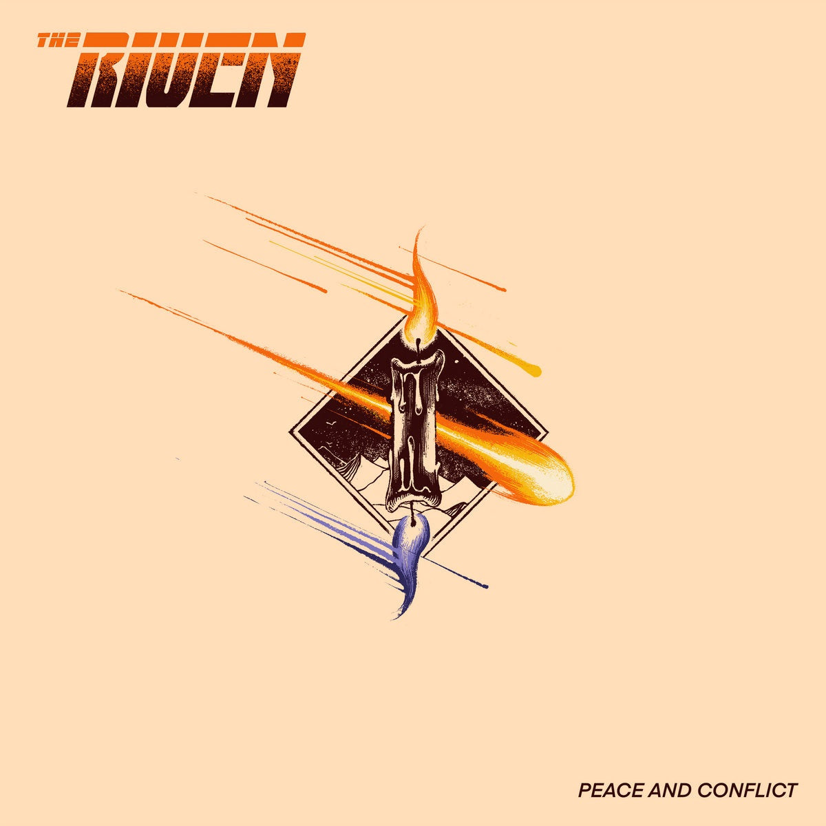 PEACE AND CONFLICT/VINYLE ORANGE - Front Cover
