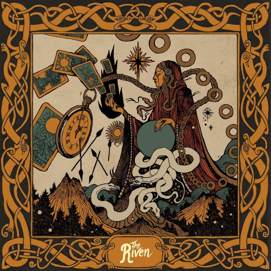 RIVEN/VINYLE NOIR AVEC ECLABOUSSURES - Front Cover