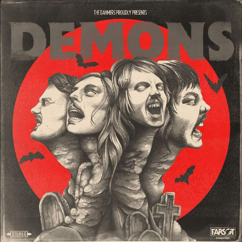 DEMONS/VINYLE NOIR ET ROUGE - Front Cover