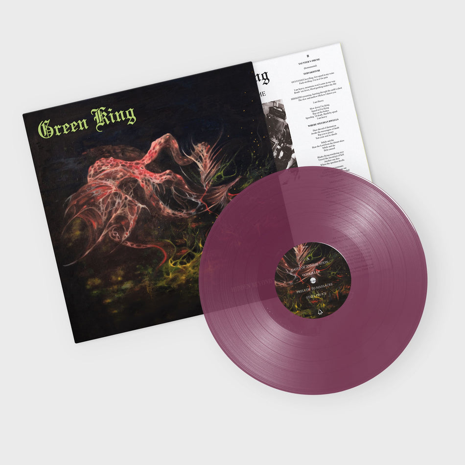 HIDDEN BEYOND TIME/VINYLE VIOLET TRANSPARENT - Front Cover