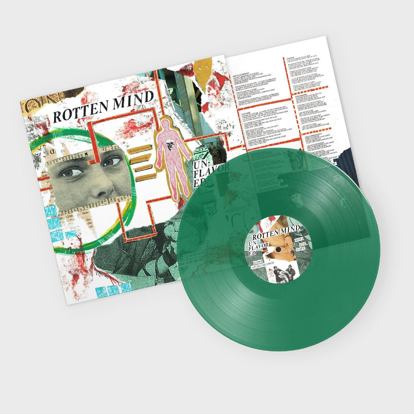 UNFLAVORED/VINYLE VERT TRANSPARENT - Front Cover