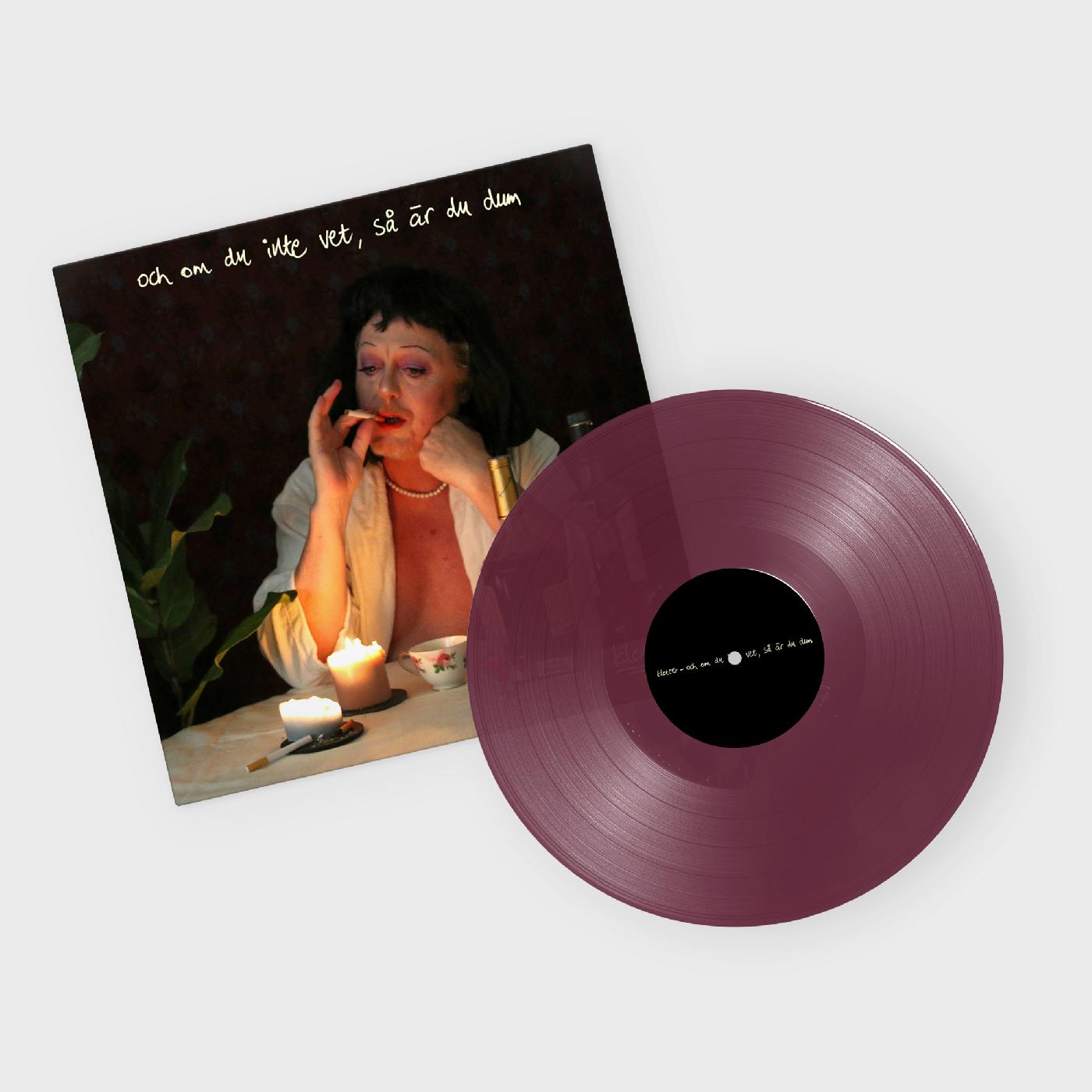 OCH OM DU INTE VET/SA AR DU DUM/VINYLE VIOLET TRANSPARENT - Front Cover