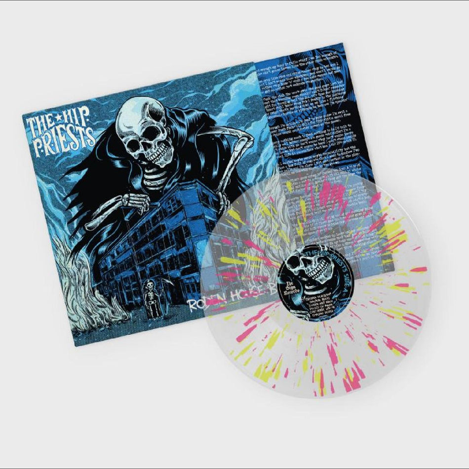 RODEN HOUSE BLUES /VINYLE TRANSPARENT AVEC ECLABOUSSURES - Front Cover