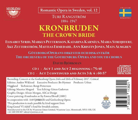 Kronburden - Front Cover