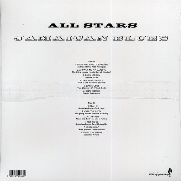 All Stars Jamaican Blues - Front Cover