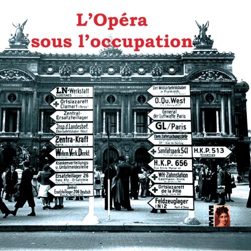 L'opéra sous l’occupation - Front Cover
