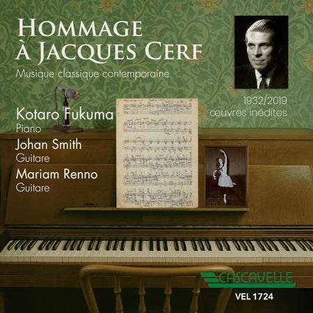 Hommage à Jacques Cerf - Front Cover