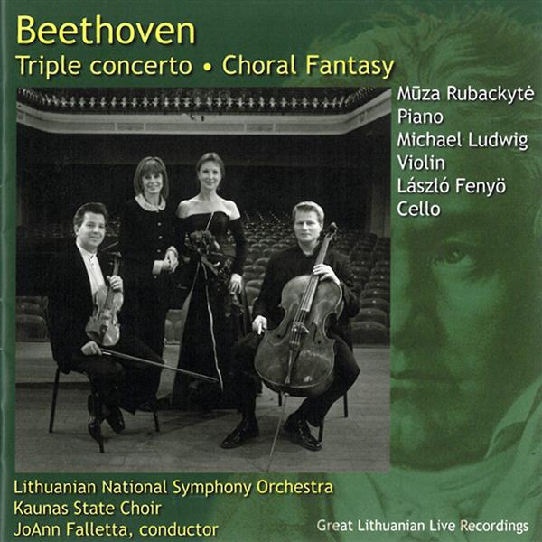 Triple concerto fantaisie chorale - Front Cover