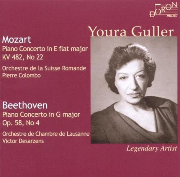 Youra Guller joue Mozart et Beethoven - Front Cover