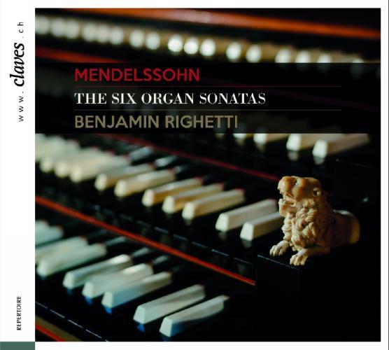 Mendelssohn : Six sonates pour orgue Opus 65 Digipack - Front Cover