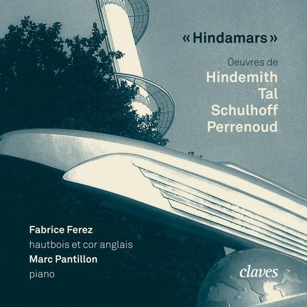 Hindmars / Œuvres pour hautbois, cor anglais et piano - Front Cover