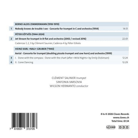 Concertos pour trompette - Front Cover