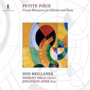 Petite pièce : miniatures françaises pour clarinette et piano - Front Cover