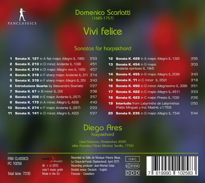 Vivi Felice - Front Cover