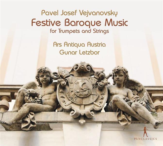 Musique baroque festive pour trompettes et cordes - Front Cover