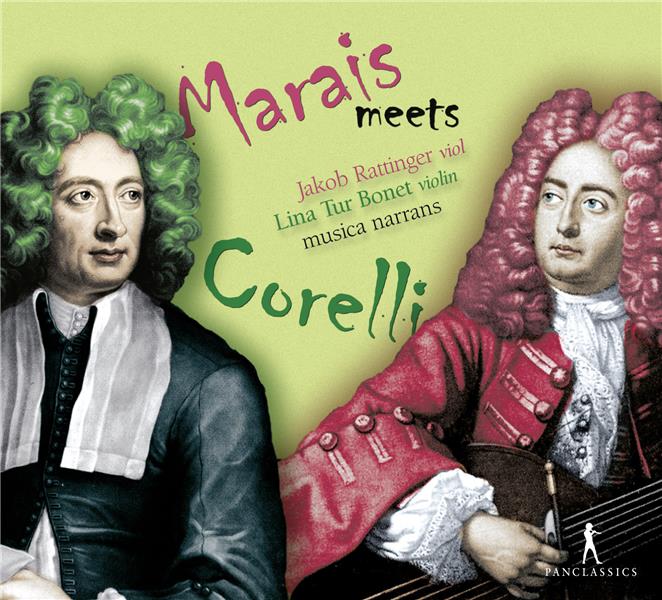 Marais meets Corelli - Front Cover