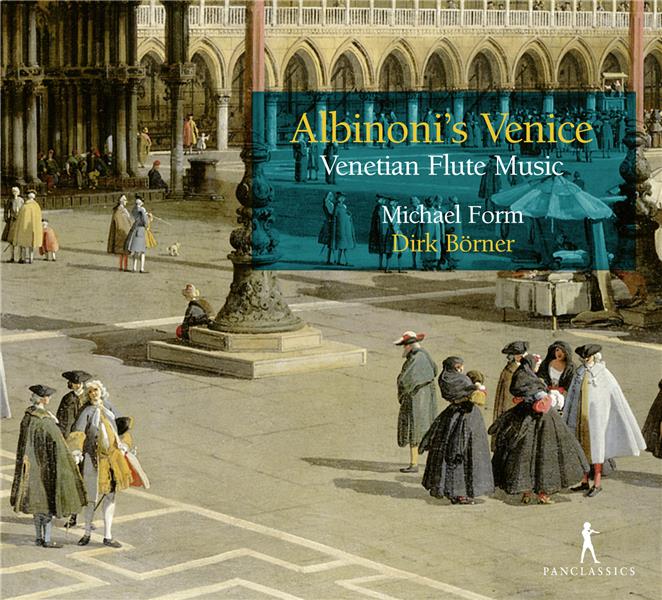 Albinoni's Venice. musique vénitienne pour flûte - Front Cover