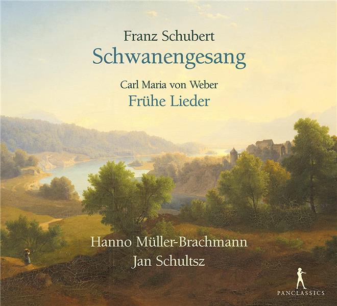 Schubert : Schwanengesang - Weber : Frühe Lieder - Front Cover