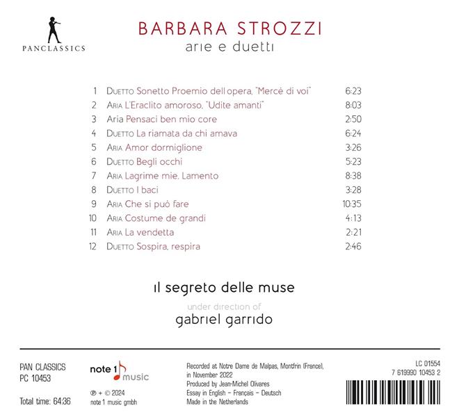 Arias & Duos - Front Cover
