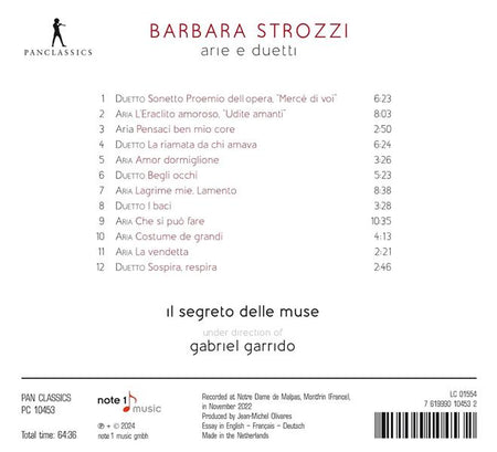 Arias & Duos - Front Cover