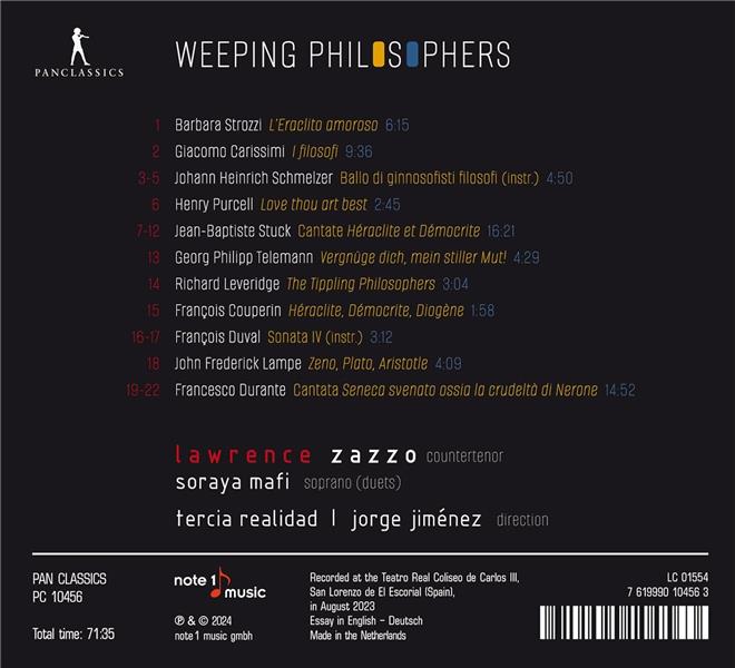 Weeping Philosophers - Front Cover