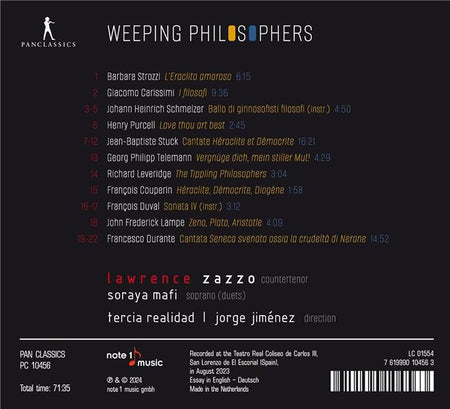 Weeping Philosophers - Front Cover