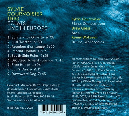 Eclats - Live In Europe - Front Cover