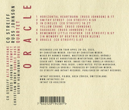 Oracle - Front Cover