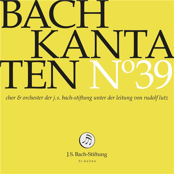 Bach Kantaten Nummer 39 - Front Cover