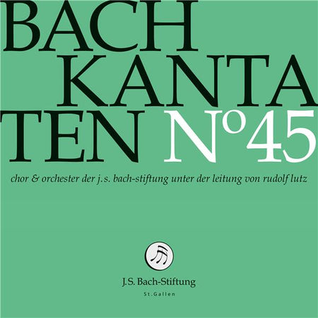 Bach : Kantaten N°45 - Front Cover