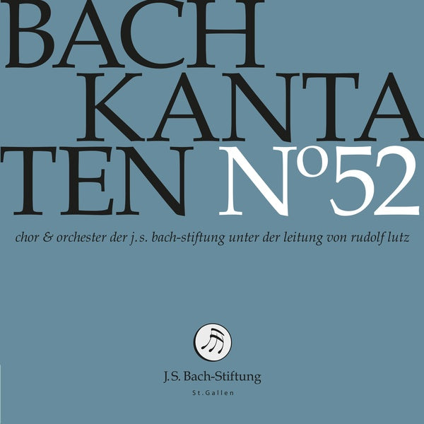 Bach Kantaten 52 - Front Cover