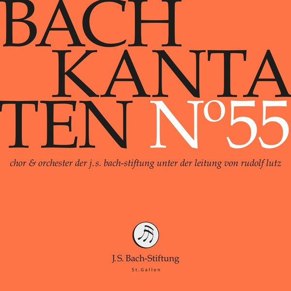 Bach Kantaten 55 - Front Cover