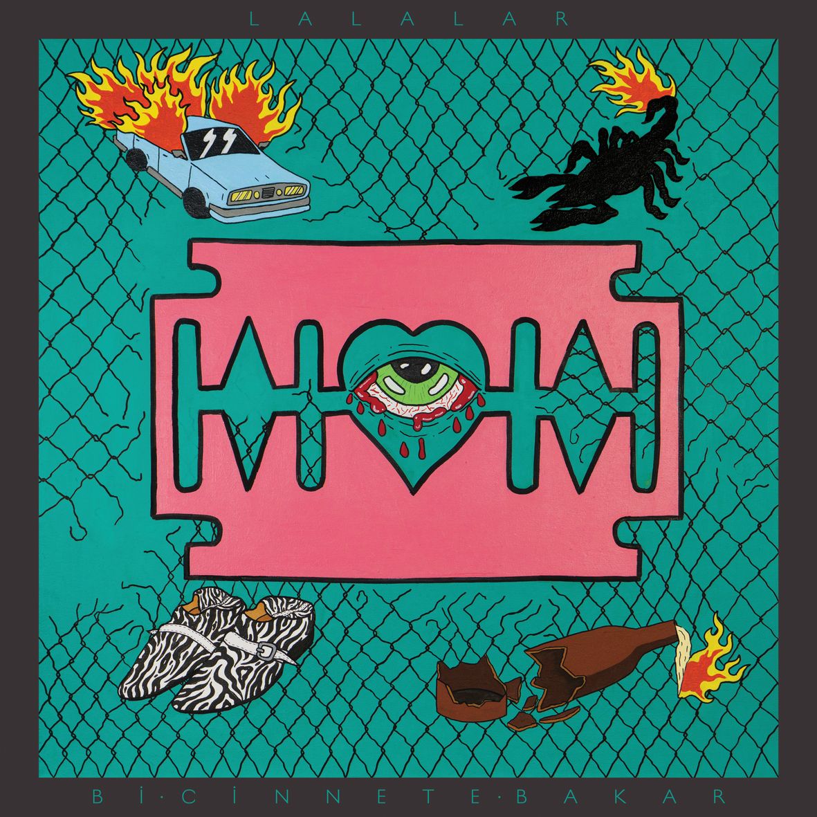 BI CINNETE BAKAR (2 vinyls) - Front Cover