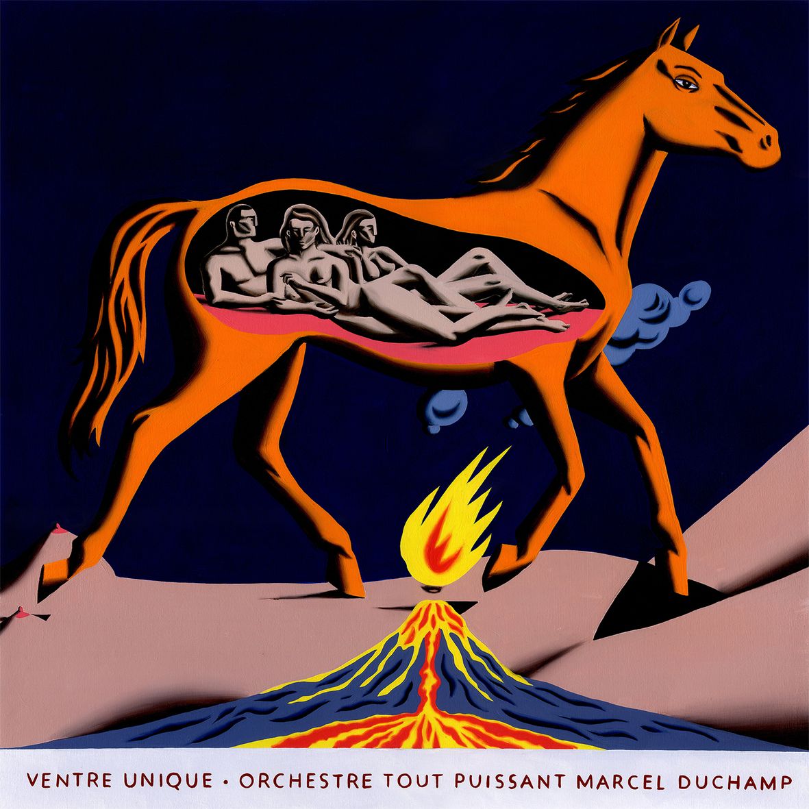 VENTRE UNIQUE (vinyl) - Front Cover