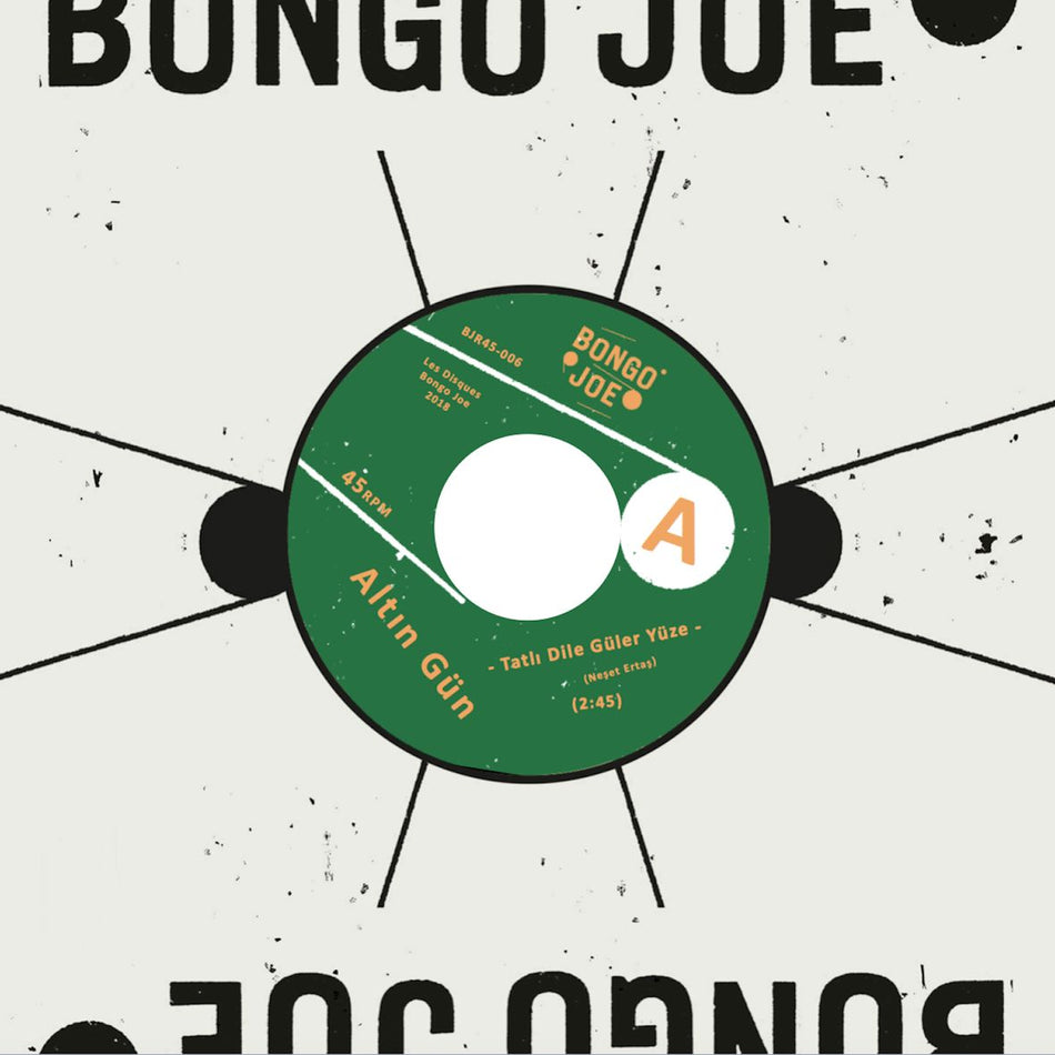 TATLI DILE GULER YUZE (vinyl 45T) - Front Cover