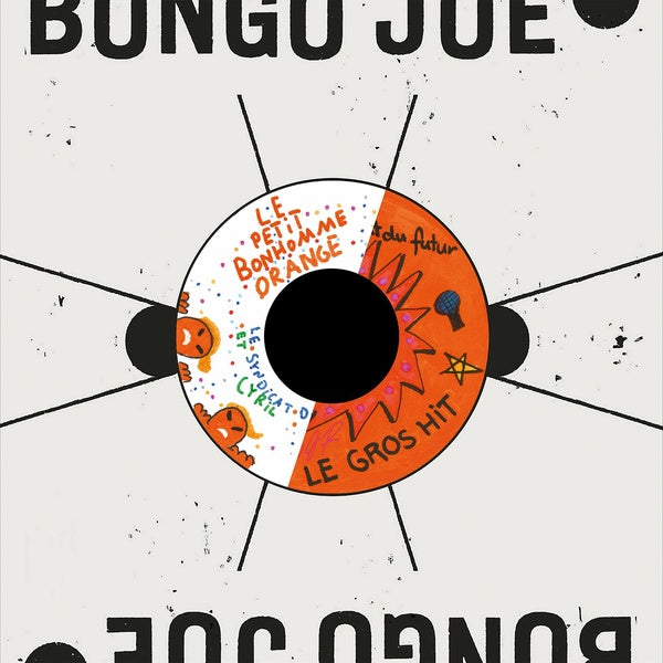 Le petit bonhomme orange - Le gros hit - Front Cover