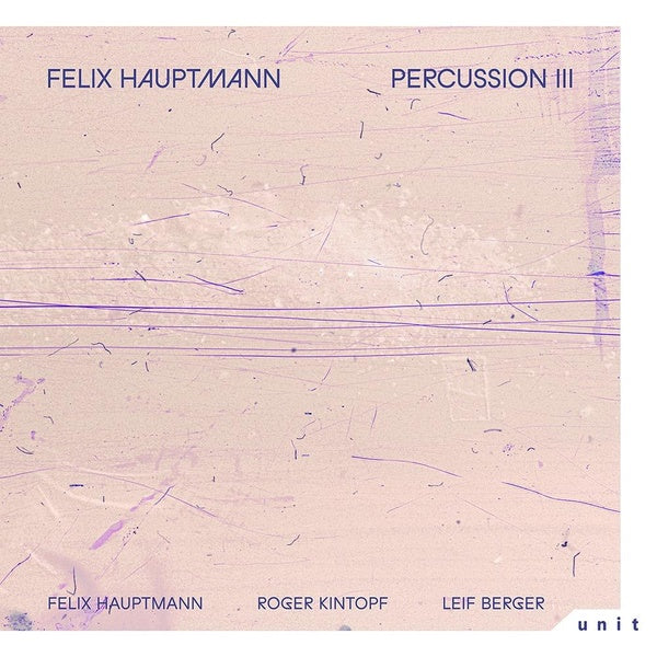 Percussion III - Felix Hauptmann - Front Cover